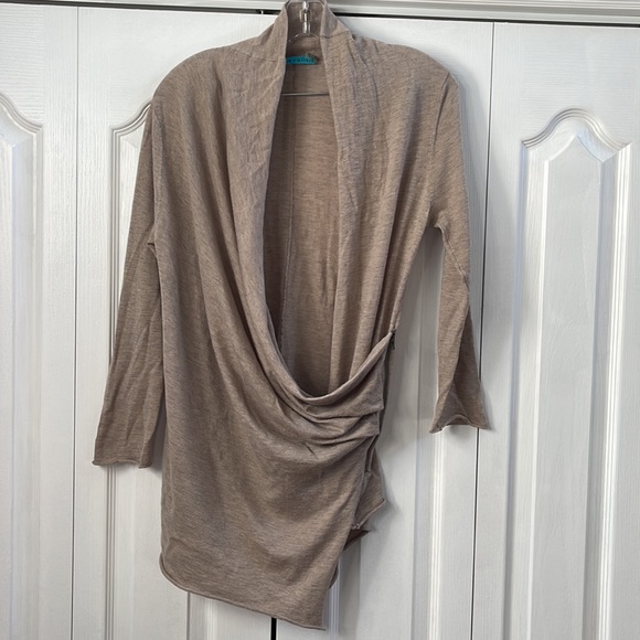 Alice + Olivia Knit Wrap Cardi Small - Picture 5 of 9